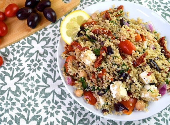 Healthy Greek Quinoa - Item # 1079 - Dave's Fresh Marketplace Catering RI